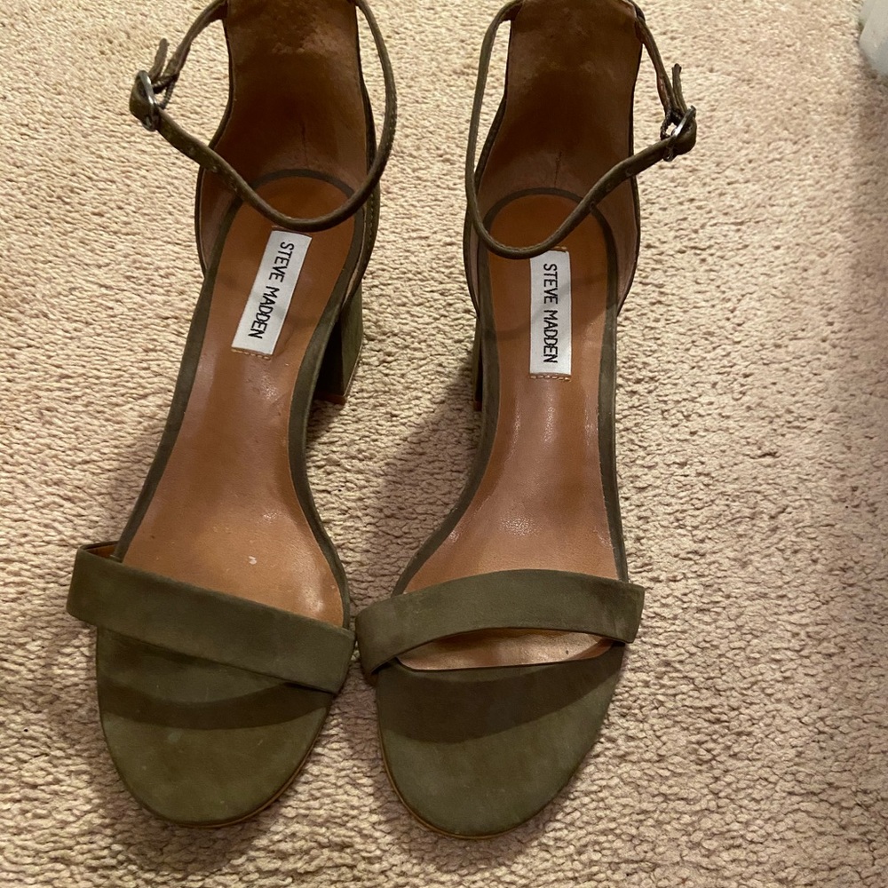 Army Green Chunky Sandal